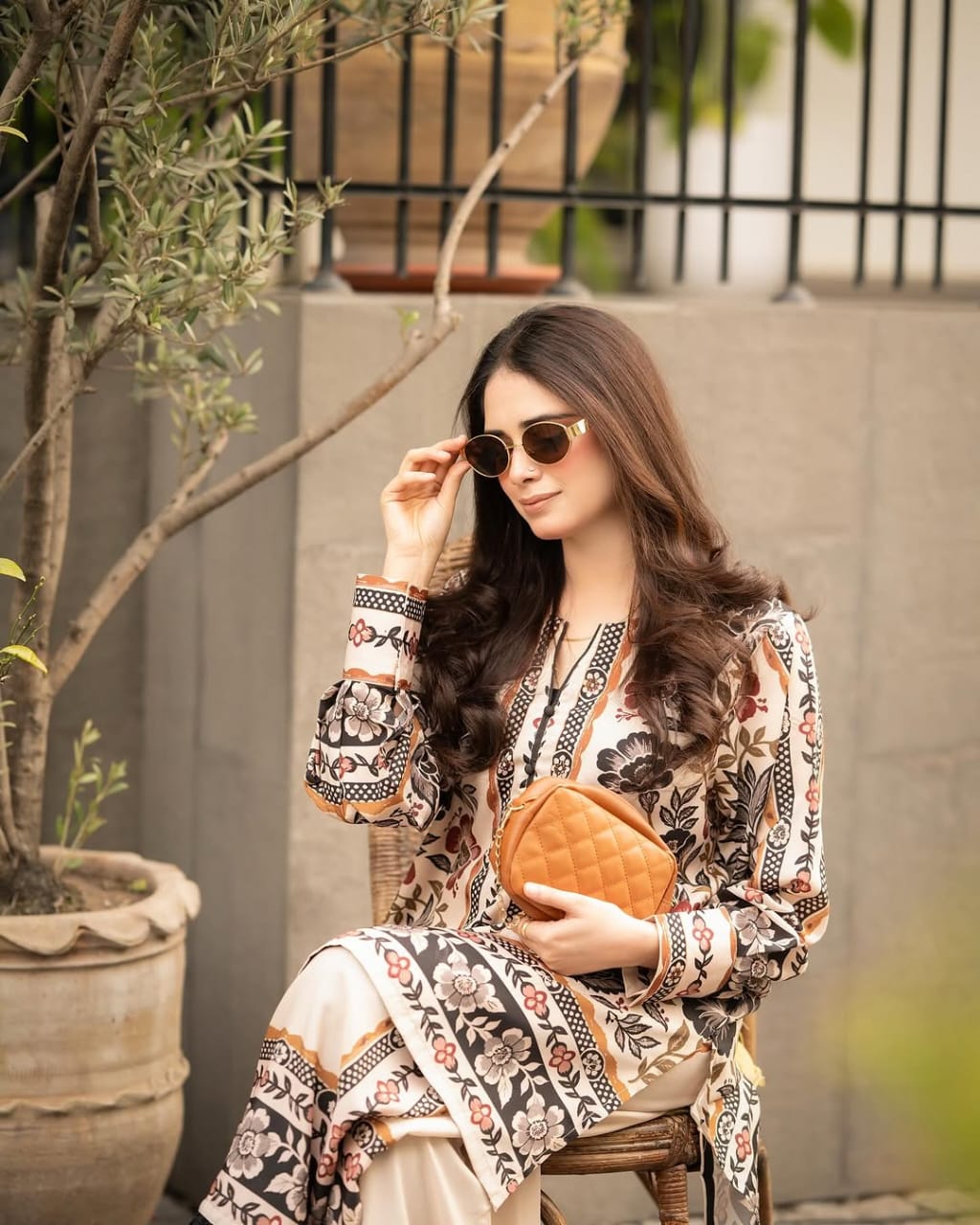 PLAZO DIGITAL PRINTED 2Pc